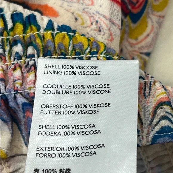 Anthropologie Maeve Jessa Peasant Blouse Smocked Bell‎ Sleeve Boho Flare Size XS - Picture 10 of 11